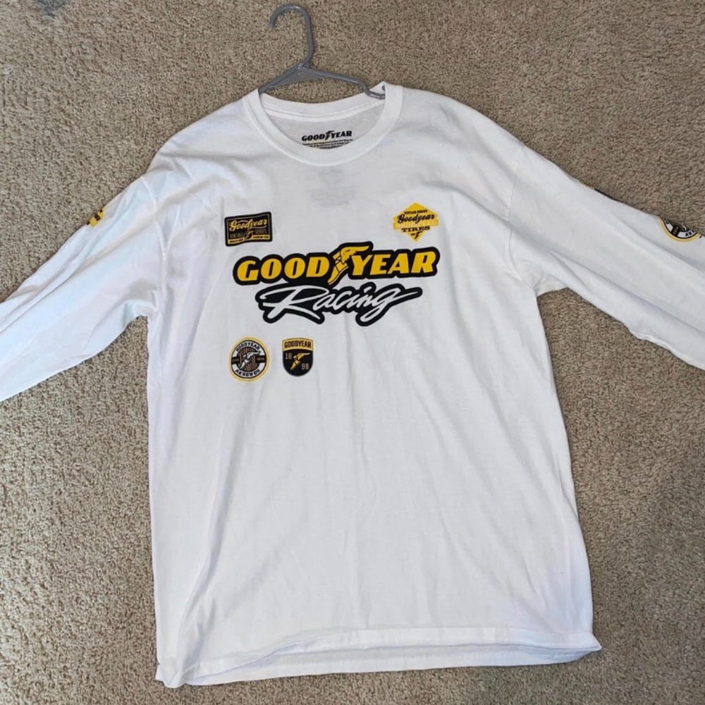 Vintage Good Year racing long sleeve tee